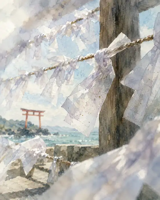 海風に託す願い