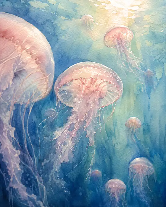 Lanterns in the Blue Sanctuary