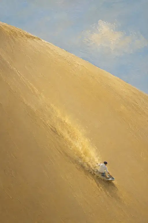 Riding the Desert Wave