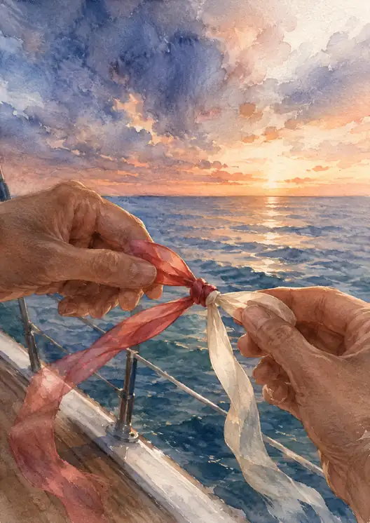 A Promise Tied at Sunset