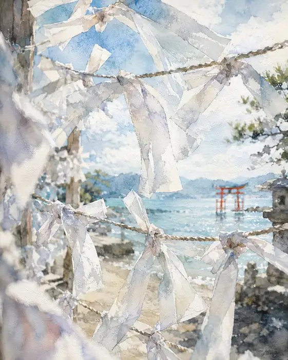 潮風に揺れる祈り