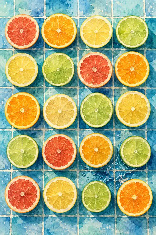 Midnight Citrus Splash