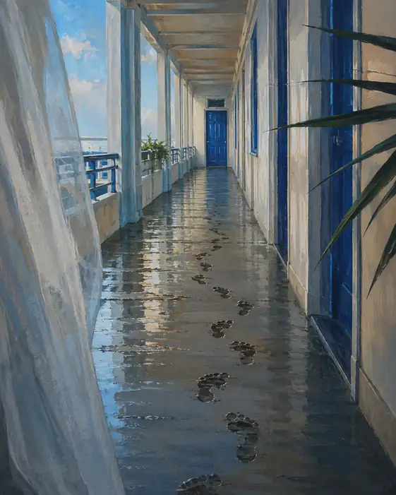 青への足跡
