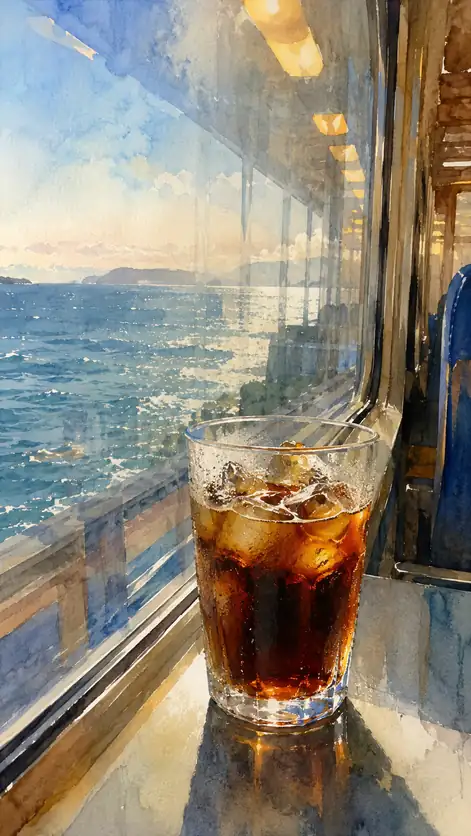 Chilled Amber and the Sea