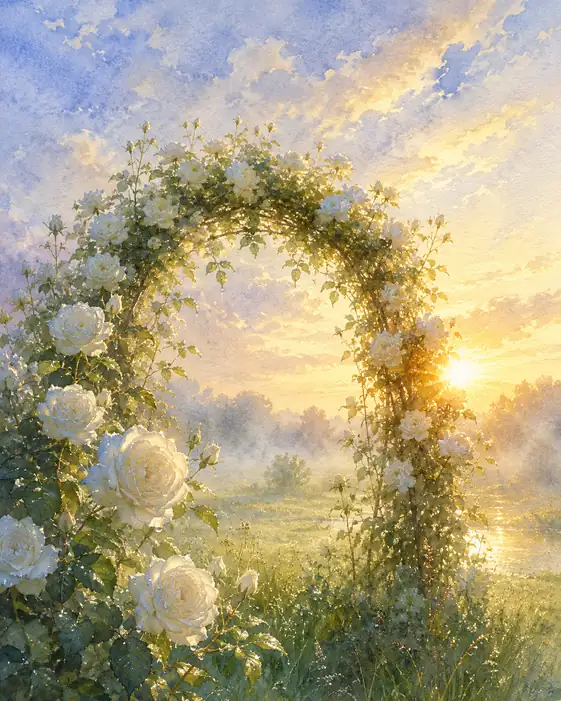 Sanctuary of Ethereal Roses