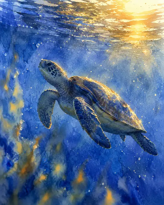 Flight Toward the Sunlit Surface
