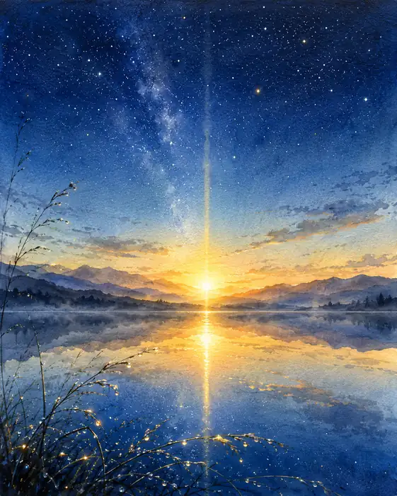 Where Night and Morning Share a Mirror