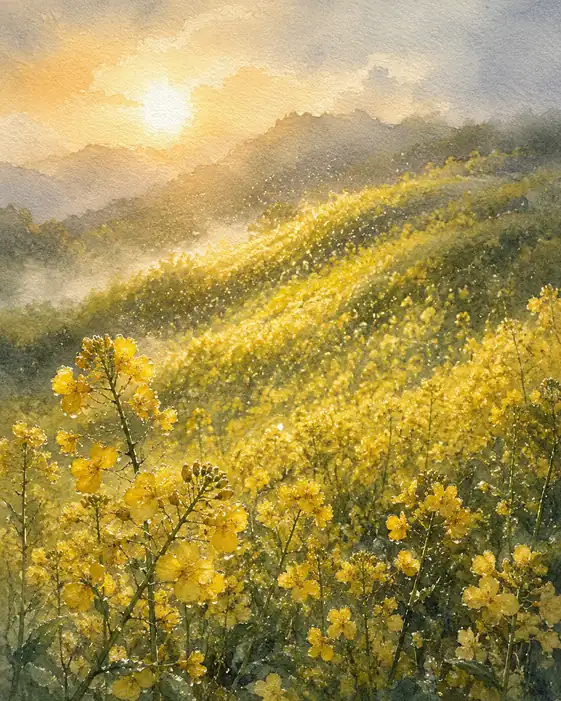 The First Breath of Golden Spring