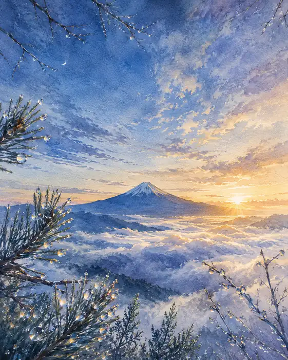 Reign of Light Above the Cloud Sea