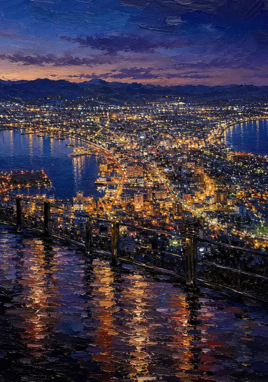 Jewel Box of Lights Between Two Seas