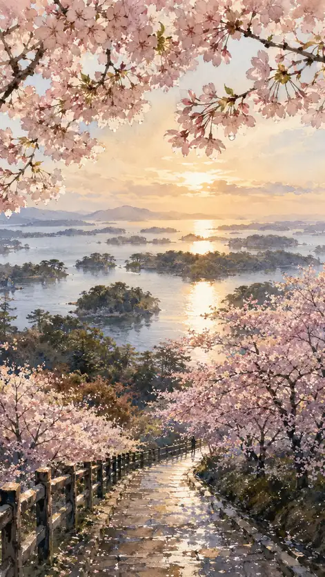 The Path Descending into Spring