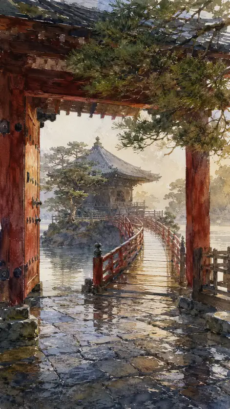 雨の門を越えて