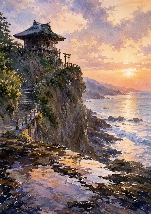 Steps Ascending into Afterglow