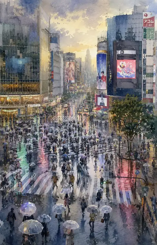 雨傘たちの交響曲