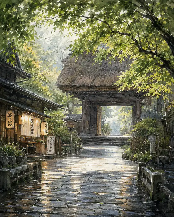 緑の静寂がひらく場所