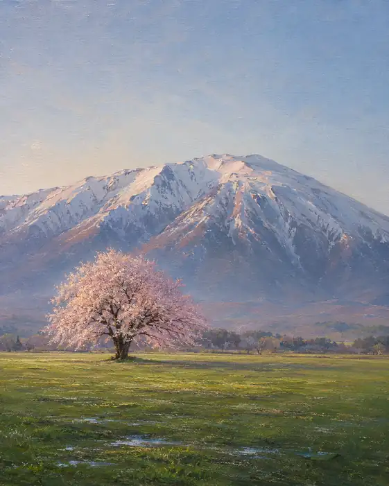 One Spring Before the Ancient Mountain
