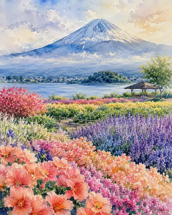 すべての色の彼方の山