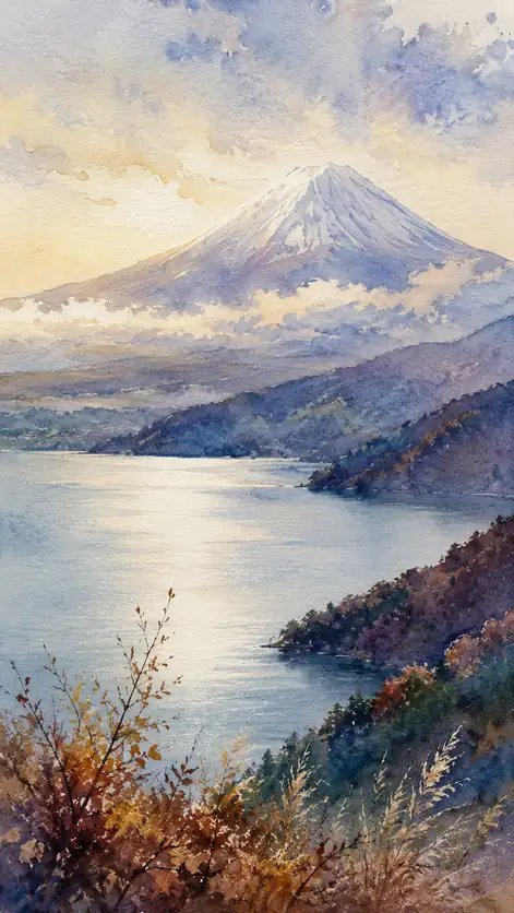 季節は過ぎ、山は残る