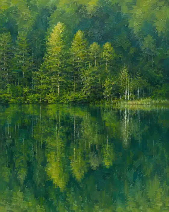 Green Silence, Without End
