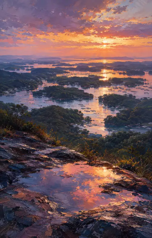 The Bay Gathers Every Last Light