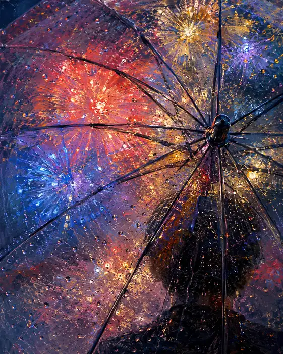 雨粒のあいだの君と空