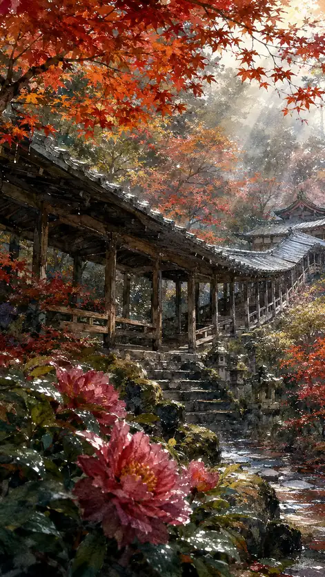 Autumn Bends Toward the Inner Hall