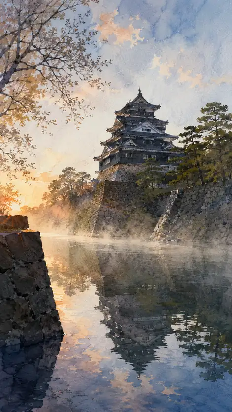 The Castle Dreams Beneath the Moat