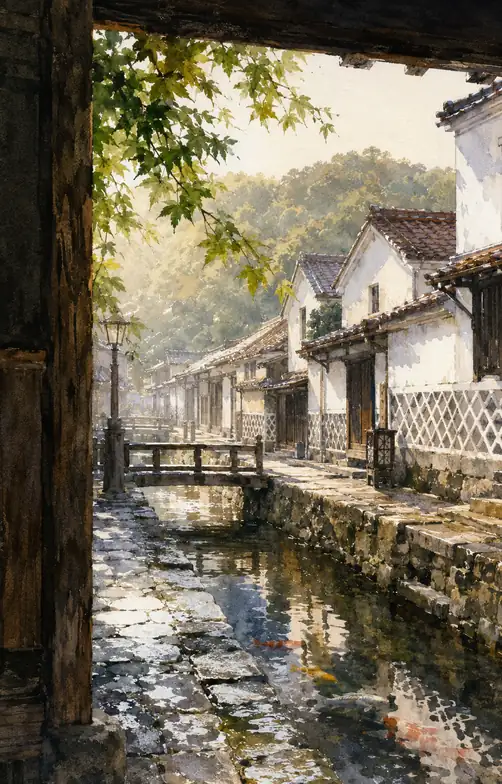 The Canal Remembers Every Morning