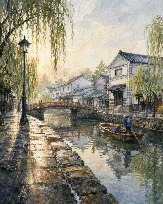 Willows Keep the Rain