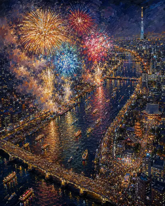 青い火が川をくだる