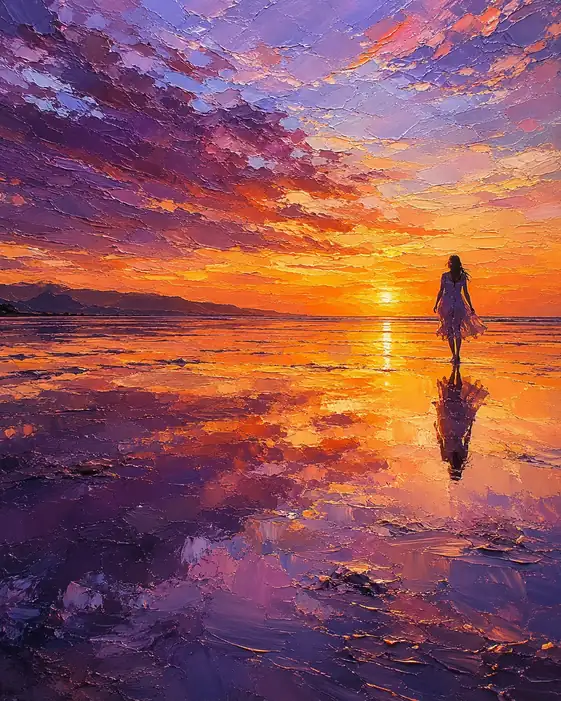 Walking Into the Sun's Memory