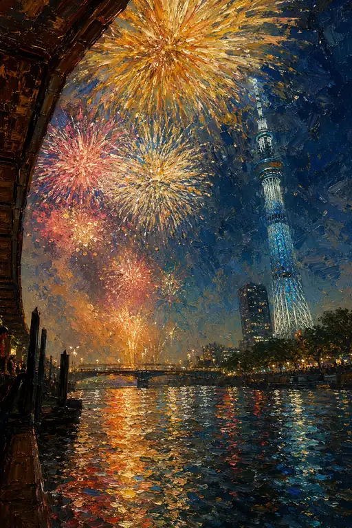 アーチの向こう、黄金の空