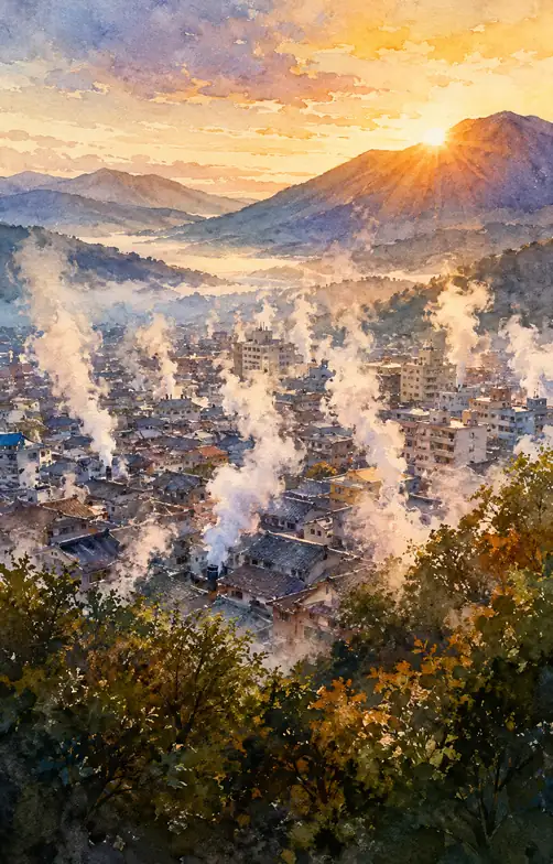 The Mountain Breathes Through Every Roof