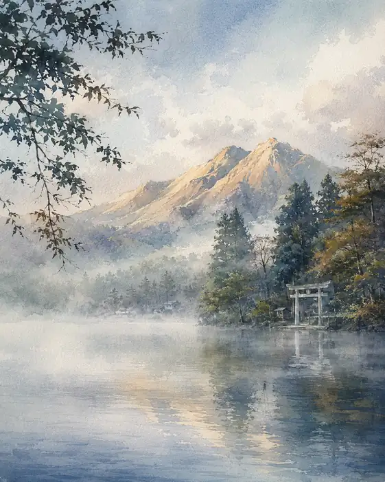 The Lake Forgets Where the Mountain Ends