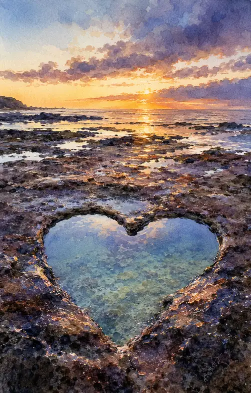 The Tide Left Its Heart Behind