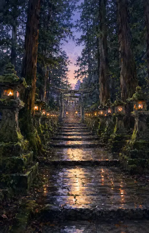 The Lanterns Remember Every Pilgrim