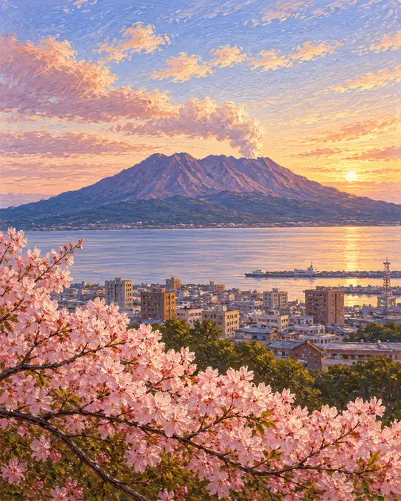 Blossoms Beneath a Sleeping Fire