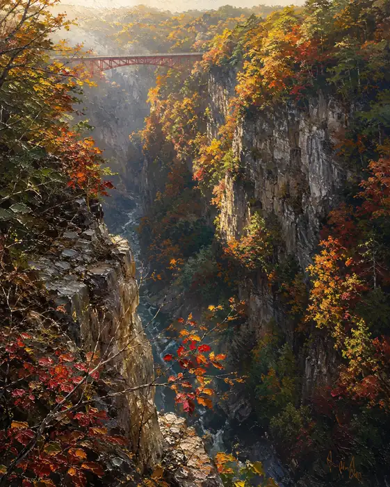 Light Descends Where the Bridge Remains