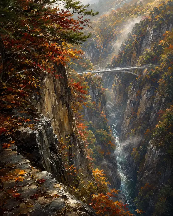 Mist Measures the Depth Between Us