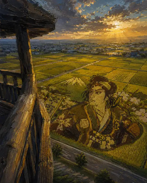 The Warrior Sleeps Beneath the Harvest
