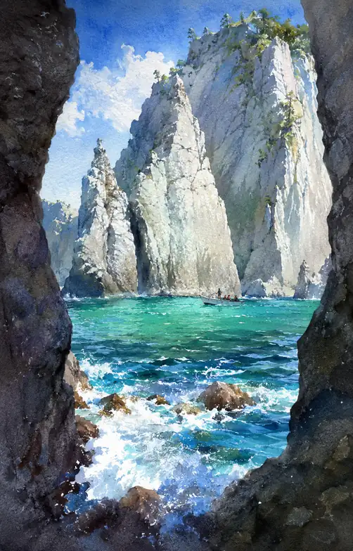 The Sea Opens Its Cathedral