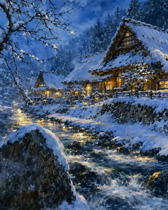 The River Carries the Lights Home