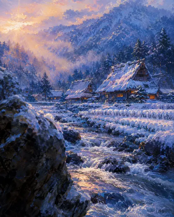Morning Opens Beyond the Stone