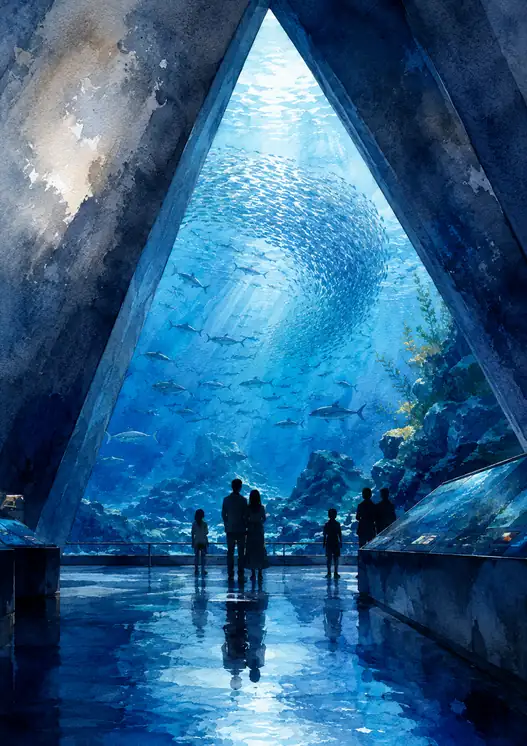 A Blue Threshold for Our Wonder