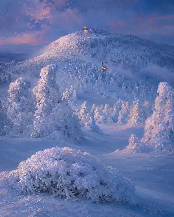A Small Light Crossing the Snow Kingdom