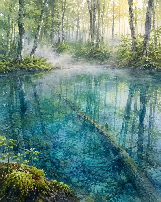 Where the Forest Remembers Its Reflection