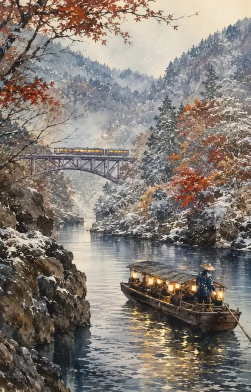 Two Journeys Through the First Snow