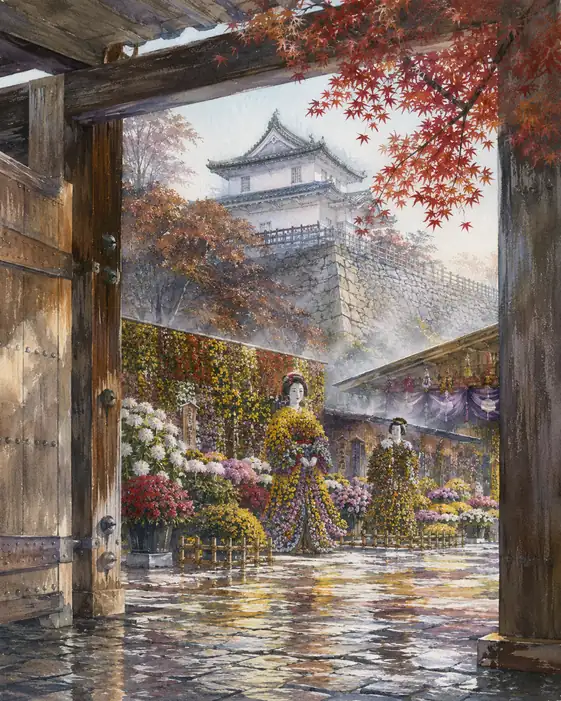 The Flowered Figure at History's Gate