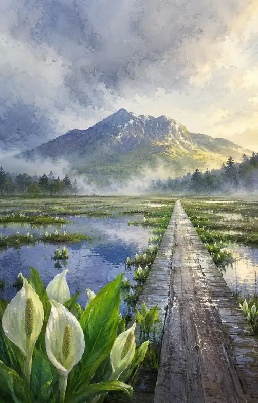 The White Flowers Guide My Steps