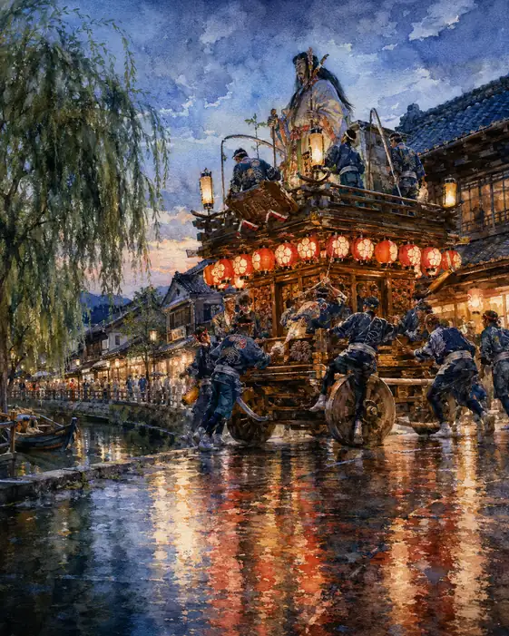 The Float Passes Through Rain